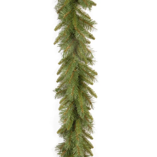 Christmas Central 9' X 10" Tiffany Fir Artificial Christmas Garland, Unlit 3 Christmas Central 9' X 10" Tiffany Fir Artificial Christmas Garland, Unlit