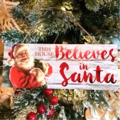Christmas Central Red And White Santa Printed Rectangular Christmas Wall Sign With Rope Hanger 4" X 10" 9 Christmas Central Red And White Santa Printed Rectangular Christmas Wall Sign With Rope Hanger 4" X 10" -Christmas Central dglow a1006 3 25283.1587645048