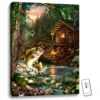 Christmas Central 24" X 18" Brown And Green Gone Fishin Backlit LED Wall Art With Remote Control -Christmas Central dglow glow1109 1 92080.1588394848