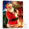 Christmas Central 24" X 18" Red And Green Santa Claus Back-lit Wall Art With Remote Control 1 Christmas Central 24" X 18" Red And Green Santa Claus Back-lit Wall Art With Remote Control -Christmas Central dglow glow1629 1 42916.1587644169
