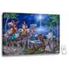 Christmas Central 18" X 24" Blue And Green The Magi Back-Lit Wall Art With Remote Control -Christmas Central dglow glow1907 1 23122.1587644169