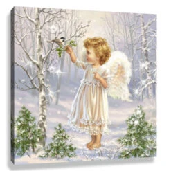 Christmas Central 10" X 10" White And Green Little Winter Blessings Embellished Pizazz Wall Art 6 Christmas Central 10" X 10" White And Green Little Winter Blessings Embellished Pizazz Wall Art -Christmas Central dglow p1427 2 99013.1664292928