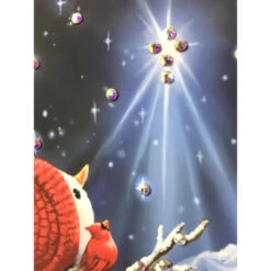 Christmas Central 10" X 10" White And Black Upon A Midnight Clear Embellished Pizazz Wall Art 7 Christmas Central 10" X 10" White And Black Upon A Midnight Clear Embellished Pizazz Wall Art -Christmas Central dglow p1503 3 03508.1587644031