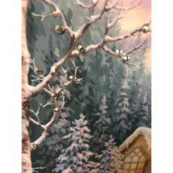 Christmas Central White And Brown Christmas Chapel Pizazz Print Framed Wall Decor 10" X 10" 7 Christmas Central White And Brown Christmas Chapel Pizazz Print Framed Wall Decor 10" X 10" -Christmas Central dglow p1713 2 23632.1664639370