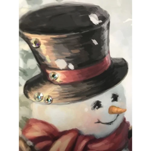 Christmas Central White And Red Snow Much In Love Pizazz Print Framed Christmas Wall Decor 10" X 10" 4 Christmas Central White And Red Snow Much In Love Pizazz Print Framed Christmas Wall Decor 10" X 10" - Image 2