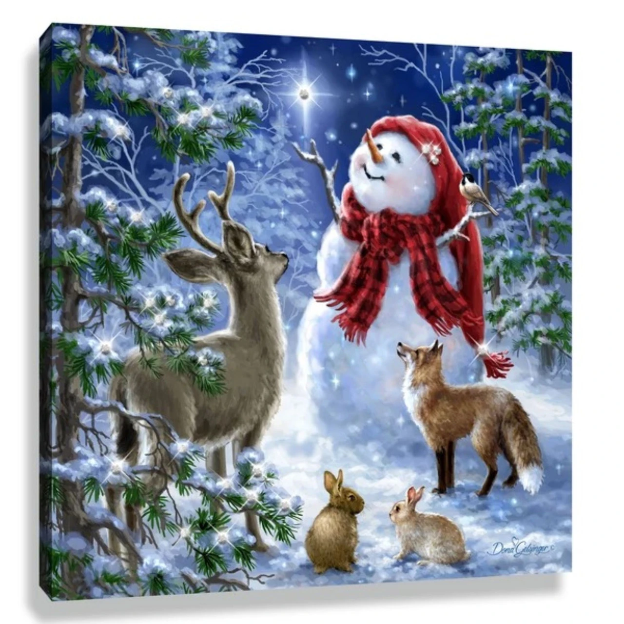 Christmas Central Blue And White Heaven And Nature Sing Pizazz Print Framed Christmas Wall Decor 10" X 10" 3 Christmas Central Blue And White Heaven And Nature Sing Pizazz Print Framed Christmas Wall Decor 10" X 10"