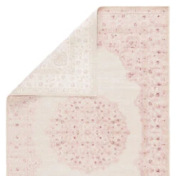 Christmas Central 2.5' X 8' Pink And White Contemporary Rectangular Area Throw Rug Runner 8 Christmas Central 2.5' X 8' Pink And White Contemporary Rectangular Area Throw Rug Runner -Christmas Central djri rug139836 3 59909.1587644008