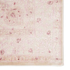 Christmas Central 2.5' X 8' Pink And White Contemporary Rectangular Area Throw Rug Runner 9 Christmas Central 2.5' X 8' Pink And White Contemporary Rectangular Area Throw Rug Runner -Christmas Central djri rug139836 4 67930.1587644008