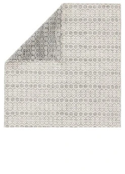 Christmas Central 8.75' X 12' White And Gray Flat Weave Contemporary Rectangular Area Throw Rug -Christmas Central djri rug140375 3 19378.1588370773