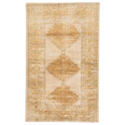 Christmas Central 8' X 10' Mustard Yellow And Gray Traditional Rectangular Area Throw Rug 10 Christmas Central 8' X 10' Mustard Yellow And Gray Traditional Rectangular Area Throw Rug -Christmas Central djri rug141960 1 11741.1665260246