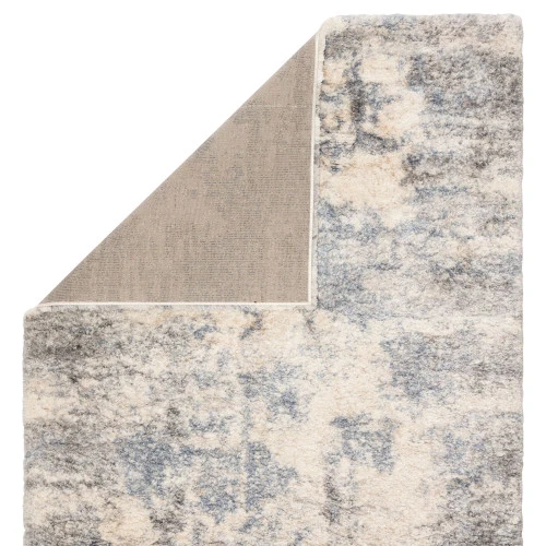 Christmas Central 7.5' X 9.5' Gray And Blue Distressed Rectangular Area Throw Rug 4 Christmas Central 7.5' X 9.5' Gray And Blue Distressed Rectangular Area Throw Rug - Image 3