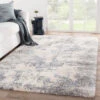 Christmas Central 8.8' X 11.75' Gray And Blue Distressed Rectangular Area Throw Rug -Christmas Central djri rug143212 5 39960.1664466979