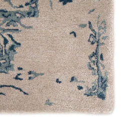 Christmas Central 9' X 12' Gray And Blue Oriental Handmade Rectangular Area Throw Rug 10 Christmas Central 9' X 12' Gray And Blue Oriental Handmade Rectangular Area Throw Rug -Christmas Central djri rug143233 4 87296.1587644283