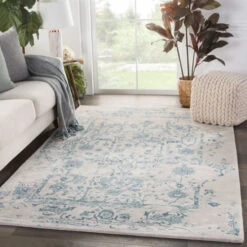 Christmas Central 9' X 12' Gray And Blue Oriental Handmade Rectangular Area Throw Rug 11 Christmas Central 9' X 12' Gray And Blue Oriental Handmade Rectangular Area Throw Rug -Christmas Central djri rug143233 5 61854.1587644283