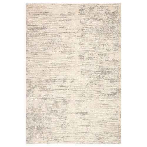 Christmas Central 5' X 7.5' Ivory And Smoke Gray Modern Rectangular Area Throw Rug 3 Christmas Central 5' X 7.5' Ivory And Smoke Gray Modern Rectangular Area Throw Rug