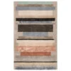 Christmas Central 5' X 8' Gray And Black Geometric Hand Tufted Rectangular Area Throw Rug -Christmas Central djri rug143924 1 21950.1587642934