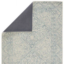 Christmas Central 5' X 8' Blue And Gray Carmen Hand Tufted Wool Area Throw Rug 13 Christmas Central 5' X 8' Blue And Gray Carmen Hand Tufted Wool Area Throw Rug -Christmas Central djri rug145482 3 23137.1664466677