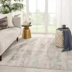 Christmas Central 8.8' X 11.75' Gray And White Tribal Motif Jaspal Rectangular Area Throw Rug 10 Christmas Central 8.8' X 11.75' Gray And White Tribal Motif Jaspal Rectangular Area Throw Rug -Christmas Central djri rug145979 4 40937.1587644947