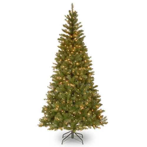Christmas Central 7' Pre-Lit Aspen Spruce Artificial Christmas Tree, White Lights 3 Christmas Central 7' Pre-Lit Aspen Spruce Artificial Christmas Tree, White Lights