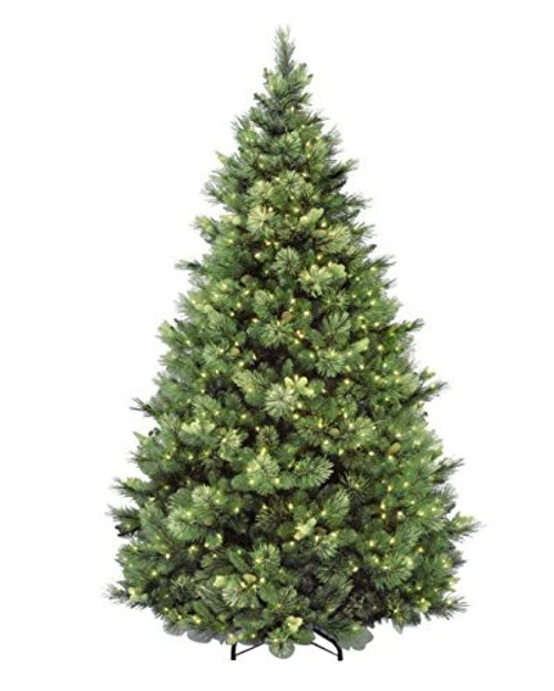 Christmas Central 7.5 Ft. Carolina Pine Tree With Clear Lights 4 Christmas Central 7.5 Ft. Carolina Pine Tree With Clear Lights - Image 2