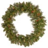 Christmas Central Pre-Lit Crestwood Spruce Artificial Christmas Wreath, 36-Inch, Clear Lights 1 Christmas Central Pre-Lit Crestwood Spruce Artificial Christmas Wreath, 36-Inch, Clear Lights -Christmas Central dnat20cw7 306 36w 1 82692.1665260247