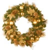 Christmas Central Pre-Lit Spruce Artificial Christmas Wreath, 24-Inch, White LED Lights 1 Christmas Central Pre-Lit Spruce Artificial Christmas Wreath, 24-Inch, White LED Lights -Christmas Central dnat20dc13e28090109e2809024wb 96710.1588369550