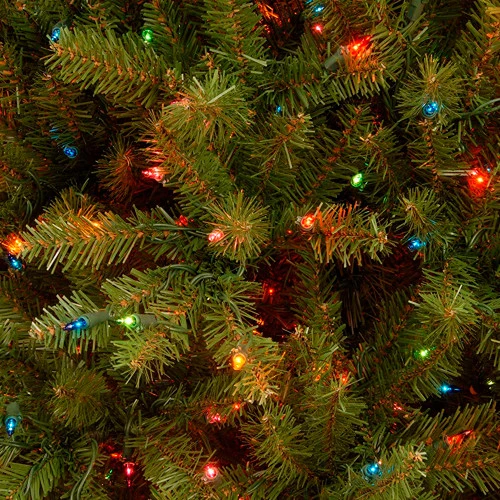 Christmas Central 4.5’ Pre-Lit Dunhill Fir Artificial Christmas Tree - Multi-Color Lights 4 Christmas Central 4.5’ Pre-Lit Dunhill Fir Artificial Christmas Tree - Multi-Color Lights - Image 2