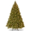 Christmas Central 10’ Pre-Lit Downswept Douglas Fir Artificial Christmas Tree, Clear Lights