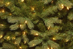 Christmas Central 4.5’ Pre-Lit Full Downswept Douglas Fir Artificial Christmas Tree, Clear Lights -Christmas Central dnat20pedd1 312 45 2 56217.1588344906
