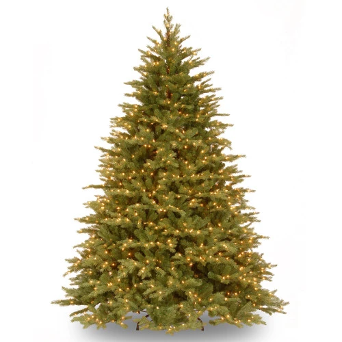 Christmas Central 6.5’ Pre-Lit Nordic Spruce Artificial Christmas Tree, Clear Lights 3 Christmas Central 6.5’ Pre-Lit Nordic Spruce Artificial Christmas Tree, Clear Lights