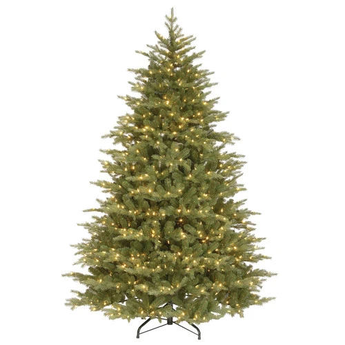 Christmas Central 7.5’ Pre-Lit Medium Nordic Spruce Artificial Christmas Tree, Clear Lights 3 Christmas Central 7.5’ Pre-Lit Medium Nordic Spruce Artificial Christmas Tree, Clear Lights