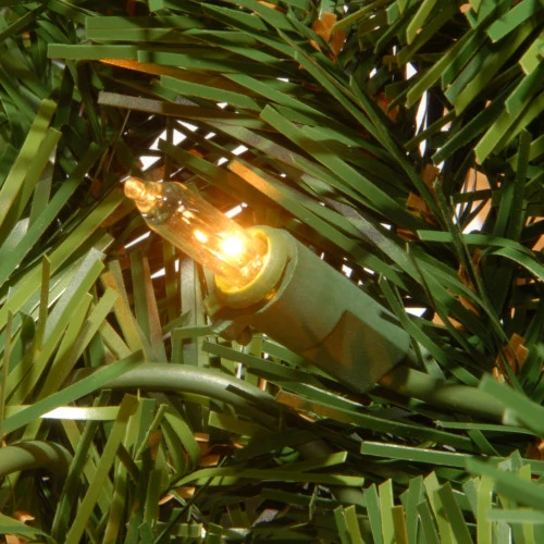 Christmas Central 24" Classical Collection Wreath With Clear Lights 6 Christmas Central 24" Classical Collection Wreath With Clear Lights - Image 4