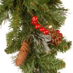 Christmas Central 36" Pre-lit Crestwood Spruce Mailbox Cover With Silver Bristle, Warm White LED Lights 8 Christmas Central 36" Pre-lit Crestwood Spruce Mailbox Cover With Silver Bristle, Warm White LED Lights -Christmas Central dnat cw7 300 3m b1 3 48641.1671613404