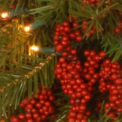 Christmas Central 24" Pre-Lit B/O LED Valley Pine Artificial Christmas Wreath – Warm White Lights 7 Christmas Central 24" Pre-Lit B/O LED Valley Pine Artificial Christmas Wreath – Warm White Lights -Christmas Central dnat dc13 157 24wb 1 3 09956.1651942251