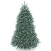 Christmas Central 6.5' Pre-Lit Dunhill Blue Fir Hinged Artificial Christmas Tree - Clear Lights -Christmas Central dnat dubh 65lo 1 97821.1631812644