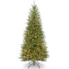 Christmas Central 6.5’ Pre-lit Dunhill Fir Slim Artificial Christmas Tree – Clear Lights -Christmas Central dnat duslh1 65lo 1 81475.1664552839