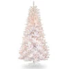 Christmas Central 7.5' Pre-lit Full White Iridescent Dunhill Fir Artificial Christmas Tree, Clear Lights -Christmas Central dnat duwi1 302 75 1 70497.1678977128