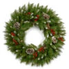 Christmas Central Frosted Pinecones And Berry Artificial Christmas Wreath, 24-Inch, Unlit 2 Christmas Central Frosted Pinecones And Berry Artificial Christmas Wreath, 24-Inch, Unlit -Christmas Central dnat frb 24w 1 1 80075.1631812959