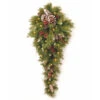 Christmas Central 36" Pre-Lit Frosted Berry Artificial Christmas Teardrop Swag, LED Lights 1 Christmas Central 36" Pre-Lit Frosted Berry Artificial Christmas Teardrop Swag, LED Lights -Christmas Central dnat frb 3tdl b1 76564.1665519666