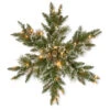 Christmas Central 32" Pre-Lit Glittery Bristle Pine Snowflake, LED Lights -Christmas Central dnat gb3 300 32s b 1 82404.1670489774