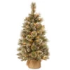 Christmas Central 3' Pre-Lit Potted Bristle Pine Artificial Christmas Tree, White LED Lights 1 Christmas Central 3' Pre-Lit Potted Bristle Pine Artificial Christmas Tree, White LED Lights -Christmas Central dnat gb3 392 30 b1 60756.1587645164