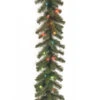 Christmas Central 9' X 10” Pre-Lit Kincaid Spruce Artificial Christmas Garland, Multicolor Lights -Christmas Central dnat kcdr 9brlo 1 1 89788.1670489770