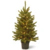 Christmas Central 4’ Pre-lit Potted Kennsington Artificial Christmas, Clear Lights -Christmas Central dnat knt3 307 40 1 30723.1664726381