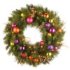 Christmas Central Pre-Lit Kaleidoscope Artificial Christmas Wreath, 30-Inch, White LED Lights 1 Christmas Central Pre-Lit Kaleidoscope Artificial Christmas Wreath, 30-Inch, White LED Lights -Christmas Central dnat ks13 300l 30wb 01 70171.1642723454