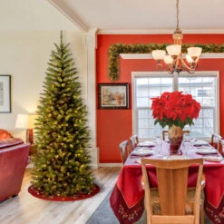 Christmas Central 6.5’ Pre-lit Pencil Kingswood Fir Artificial Christmas Tree, Clear Lights 7 Christmas Central 6.5’ Pre-lit Pencil Kingswood Fir Artificial Christmas Tree, Clear Lights -Christmas Central dnat kw7 300 65 2 68489.1670489440