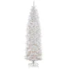Christmas Central 9' Pre-Lit White Pencil Kingswood Fir Artificial Christmas Tree, Clear Lights -Christmas Central dnat kww7 300 90 32250.1587645160