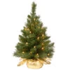 Christmas Central 2’ Pre-lit Potted Majestic Fir Tree Artificial Christmas Tree, Clear Lights -Christmas Central dnat mj3 24gdlo 1 01 93441.1665174309