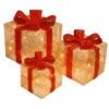 Christmas Central Set Of 3 Pre-Lit Christmas Gift Boxes, Clear Lights 2 Christmas Central Set Of 3 Pre-Lit Christmas Gift Boxes, Clear Lights -Christmas Central dnat mzc 188 59954.1587645159