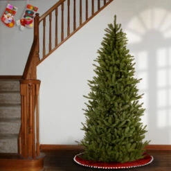 Christmas Central 6.5’ Slim Natural Fraser Fir Artificial Christmas Tree, Unlit -Christmas Central dnat naffslh1 65 3 87718.1664379970