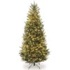 Christmas Central 9' Pre-Lit Natural Fraser Slim Fir Artificial Christmas Tree – Clear Lights
